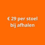 Nieuwe stoelen nu voor slecht NU €29 op te halen!, Ophalen, Overige kleuren, Nieuw, Metaal