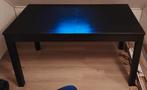 Zwarte tafel Ikea, Huis en Inrichting, Ophalen, Overige materialen, Gebruikt, 50 tot 100 cm