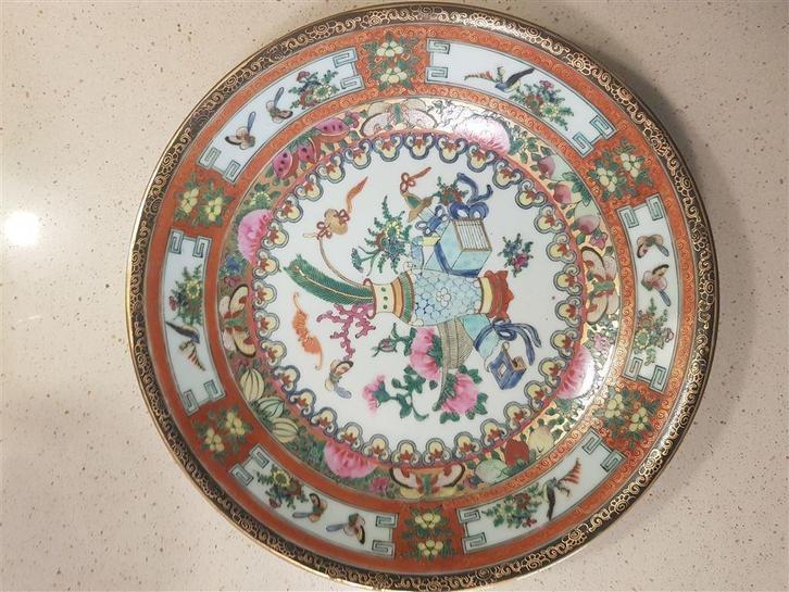 Satsuma bord, Antiek en Kunst, Antiek | Keramiek en Aardewerk, Ophalen of Verzenden