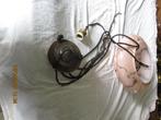 vintage lamp, Huis en Inrichting, Lampen | Hanglampen, Gebruikt, Vintage, Ophalen of Verzenden, Glas
