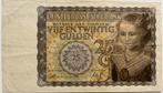 25 gulden 1940, Postzegels en Munten, Bankbiljetten | Nederland, Ophalen of Verzenden, 25 gulden, Los biljet