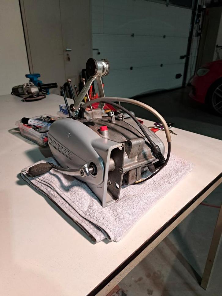 Mooi compleet 4-bak blok met ontsteking., Fietsen en Brommers, Brommeronderdelen | Zundapp, Gebruikt, Blok, Ophalen