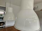 Twee grote Ikea lampen wit Type Hektar, Ophalen of Verzenden, Zo goed als nieuw, Metaal