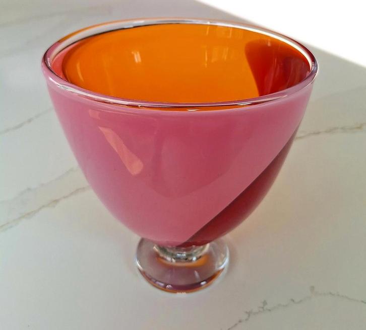 Leerdam Vaas - Glasobject, Antiek en Kunst, Antiek | Glas en Kristal, Ophalen of Verzenden