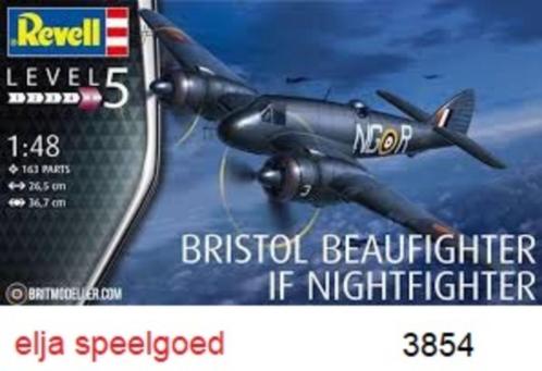 Revell Bristol Beaufighter Mk.IF 3854 1:48 modelbouw, Hobby en Vrije tijd, Modelbouw | Vliegtuigen en Helikopters, Nieuw, Vliegtuig