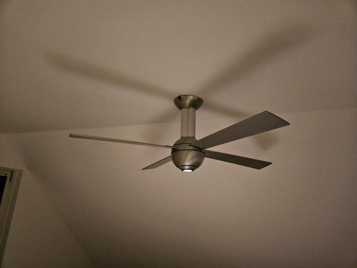 Plafondventilator met Licht & Afstandsbediening, Huis en Inrichting, Lampen | Hanglampen, Ophalen