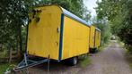 2x snelverkeer sanitair wagen/ bouwkeet, Doe-het-zelf en Verbouw, Bouwketen en Schaftketen, Ophalen, Gebruikt
