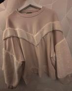 Oversized Zara Trui met Teddy Details. Maat M/L, Kleding | Dames, Grote Maten, Trui of Vest, Ophalen of Verzenden, Zo goed als nieuw