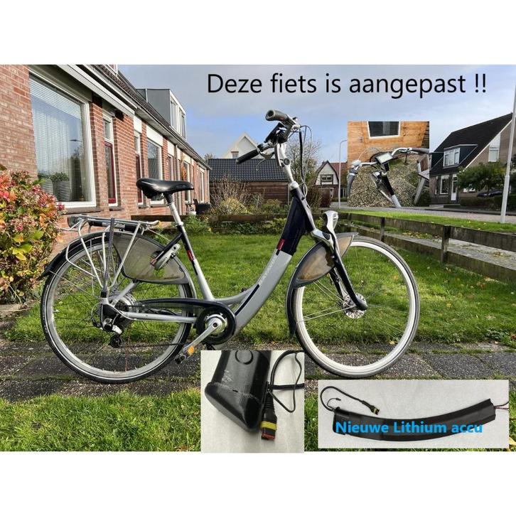 Ombouw/ Upgrade voor Sparta ion en Batavus fietsen., Fietsen en Brommers, Elektrische fietsen, Zo goed als nieuw, Overige merken