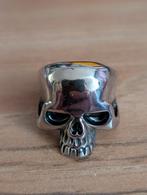 Keith Richards Rolling Stones * Skull Ring *, Sieraden, Tassen en Uiterlijk, Ringen, Ophalen of Verzenden, Zo goed als nieuw, IJzer of Staal