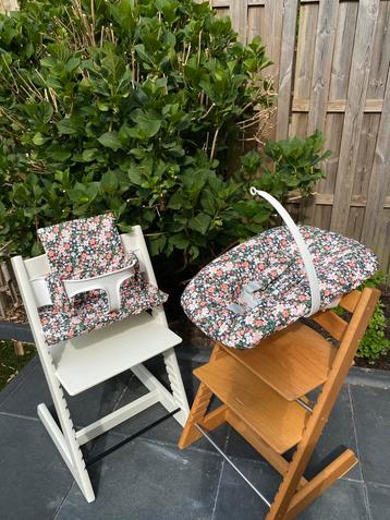 Kussenset /tuigje voor kinderstoel stokke tripp trapp beschikbaar voor biedingen
