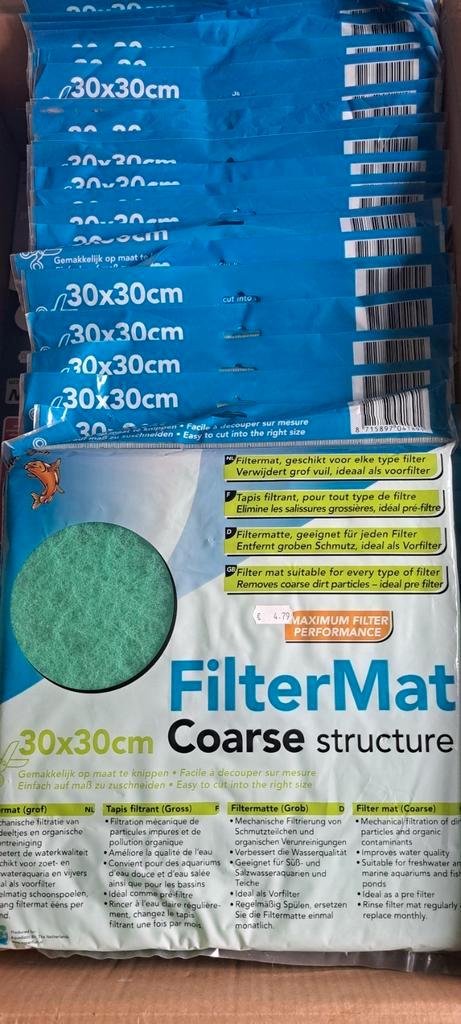 Filtermatten aquarium of vijver 4 soorten, Dieren en Toebehoren, Vissen | Aquaria en Toebehoren, Nieuw, Filter of Co2, Ophalen of Verzenden