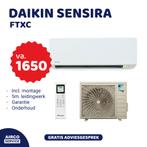 Daikin airco inclusief montage | Airco Service, Witgoed en Apparatuur, Airco's, Nieuw, Afstandsbediening, 100 m³ of groter, Verwarmen