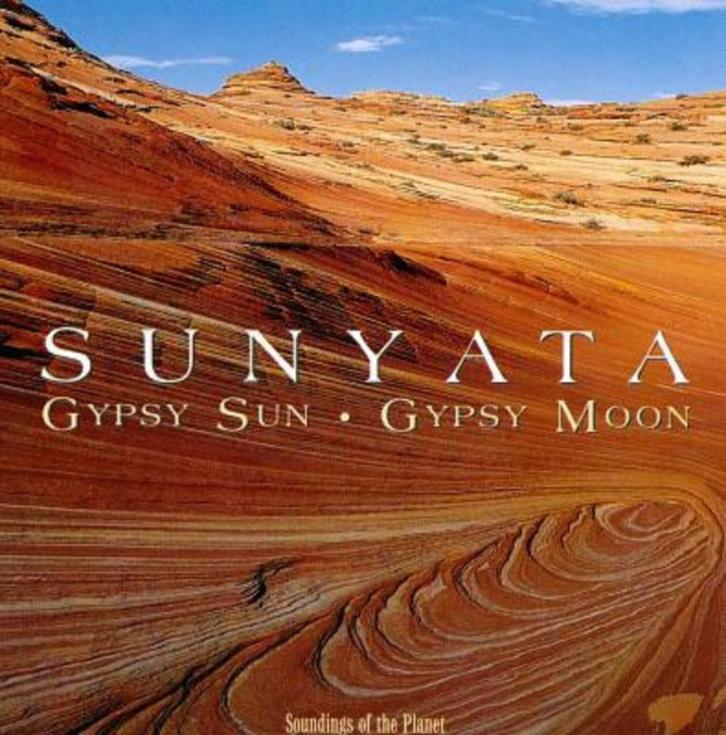 Sunyata gypsy sun, gypsy moon CD ww 1126 label: soundings of, Cd's en Dvd's, Cd's | Rock, Zo goed als nieuw, Verzenden