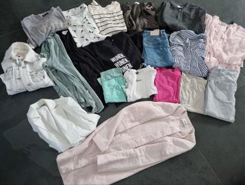 Groot kledingpakket maat XS 34 Cotton Club not the same ruma beschikbaar voor biedingen