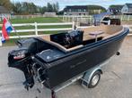 Lago Amore 485 met Suzuki 15 pk 4 takt trailer bj 2019, Watersport en Boten, Ophalen, 10 tot 30 pk, Zo goed als nieuw, 3 tot 6 meter