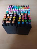 Twin markers set, Hobby en Vrije tijd, Tekenen, Ophalen of Verzenden, Zo goed als nieuw, Potlood of Stift