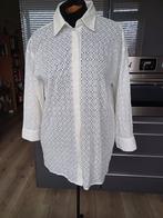 creme broderie bloes Zara mt S, Kleding | Dames, Maat 38/40 (M), Overige kleuren, Zara, Ophalen of Verzenden