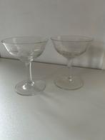 2 kristallen likeur glaasjes, Antiek en Kunst, Antiek | Glas en Kristal, Ophalen of Verzenden