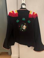 Oeteldonk Carnaval Jasje Kind, Maat +/- 11 Jaar, Zwart, Ophalen of Verzenden, Jasje, Maat 34 (XS) of kleiner