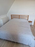 Ikea tarva bed 160x200cm incl matras, Huis en Inrichting, Ophalen, Wit, Tweepersoons, Zo goed als nieuw