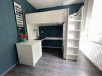 Ikea stuva/ smastad hoogslaper + bureau, Ophalen of Verzenden, Gebruikt