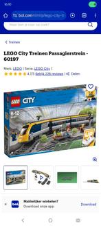 Lego City treinset + rails + wissels, Ophalen of Verzenden, Zo goed als nieuw