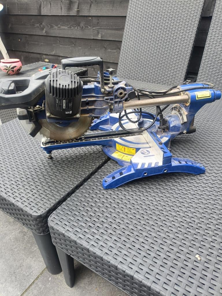 Einhell Afkortzaag BT-SM 2131 Dual - Gebruikt, Gebruikt, 70 mm of meer, Einhell, Ophalen of Verzenden