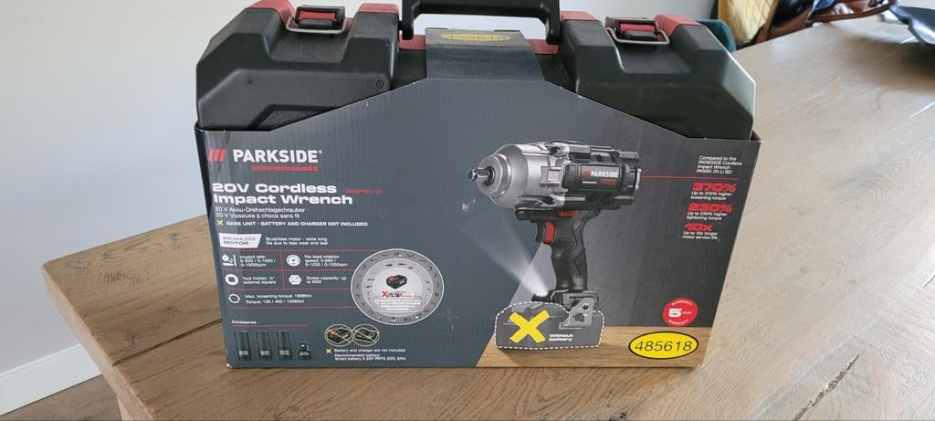 Parkside Performance 20V Accu Slagmoersleutel (Nieuw), Ophalen of Verzenden, Nieuw