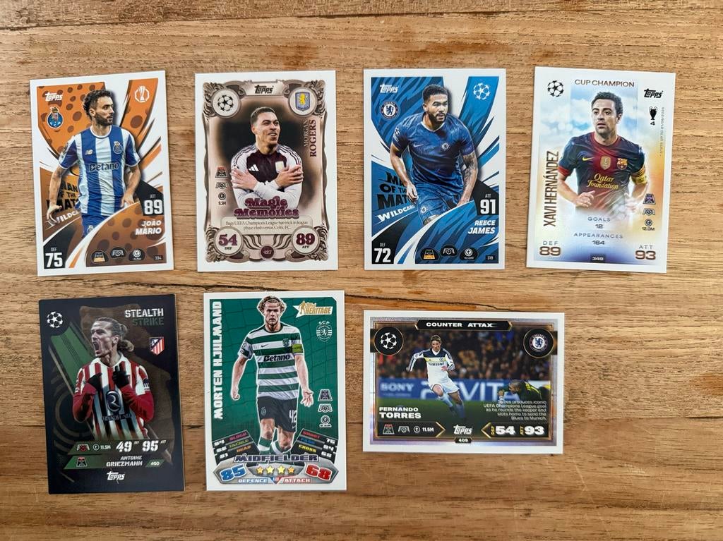 Topps Champions League Voetbal Kaarten - Diverse Spelers, Verzamelen, Sportartikelen en Voetbal, Ophalen of Verzenden, Nieuw, Buitenlandse clubs