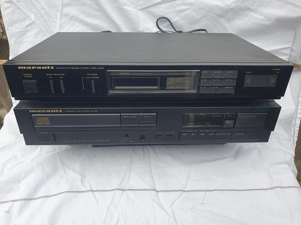 Marantz ST360 Tuner & CD65 CD-speler Set, Ophalen