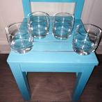 Cointreau glazen wit logo 4 stuks, Ophalen, Glas of Glazen, Gebruikt, Glas
