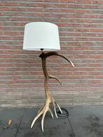 Geweilamp.schemerlamp.geweien.edelhert.damhert.tafellamp., Ophalen, Nieuw, Minder dan 100 cm