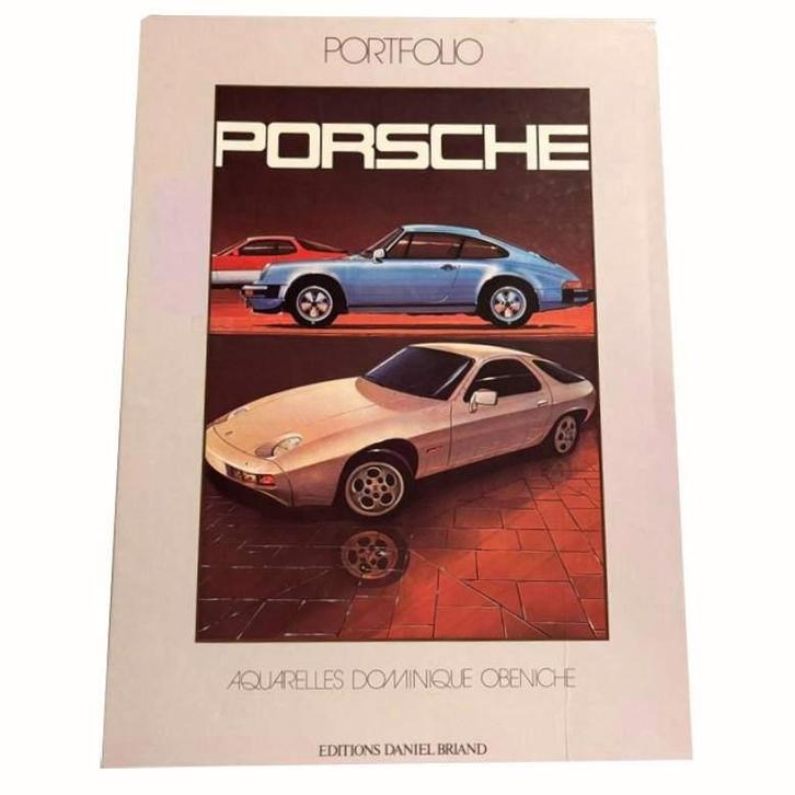 Domenique Obeniche – Porsche portfolio met art prints, Boeken, Auto's | Boeken, Zo goed als nieuw, Porsche, Verzenden