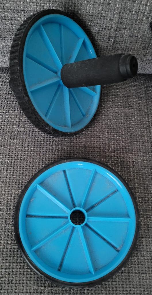 Ab roller buikspiertrainer buikspierroller, Sport en Fitness, Ophalen of Verzenden, Gebruikt, Buik, Buikspierwiel