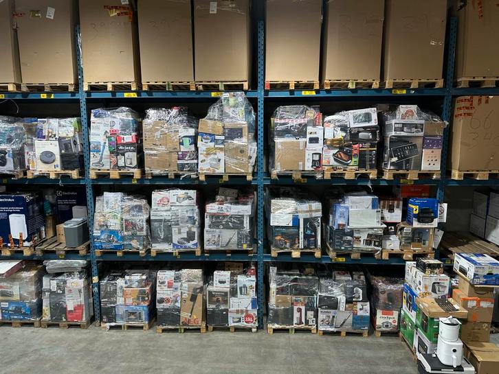 Mix Palletten Retourgoederen - Huishoudtoestellen, Witgoed en Apparatuur, Overige Witgoed en Apparatuur, Niet werkend, Ophalen