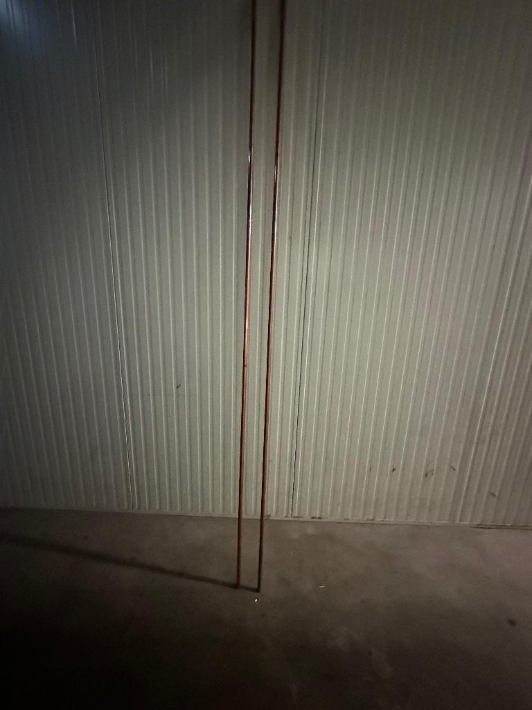 Koperen buis 22mm x 3m, Overige materialen, 2 tot 4 meter, Zo goed als nieuw, Rechte buis