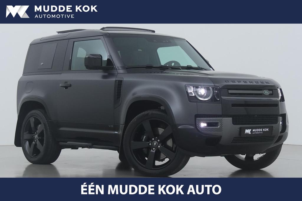Land Rover Defender 5.0 P525 90 V8 Carpathian Edition | Luch, Automaat, 2546 kg, Leder, Vierwielaandrijving