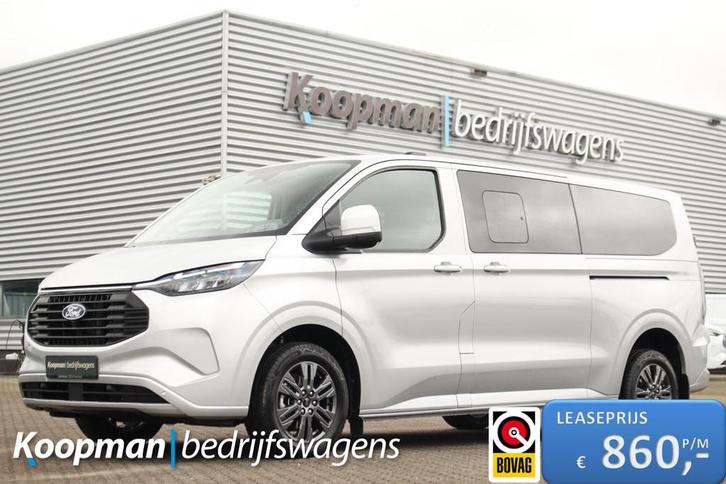 Ford Transit Custom 2.5 PHEV 233pk L2H1 Kombi Limited | 9-Pe, Auto's, Ford, Bedrijf, Te koop, Transit, ABS, Achteruitrijcamera