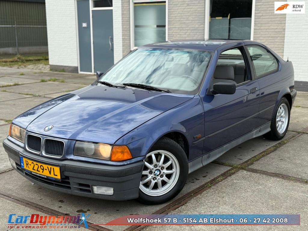 BMW 3-serie Compact 316i | Automaat | Schuifdak | APK 12-26, Auto's, BMW, 13 km/l, 1596 cc, Achterwielaandrijving, Gebruikt