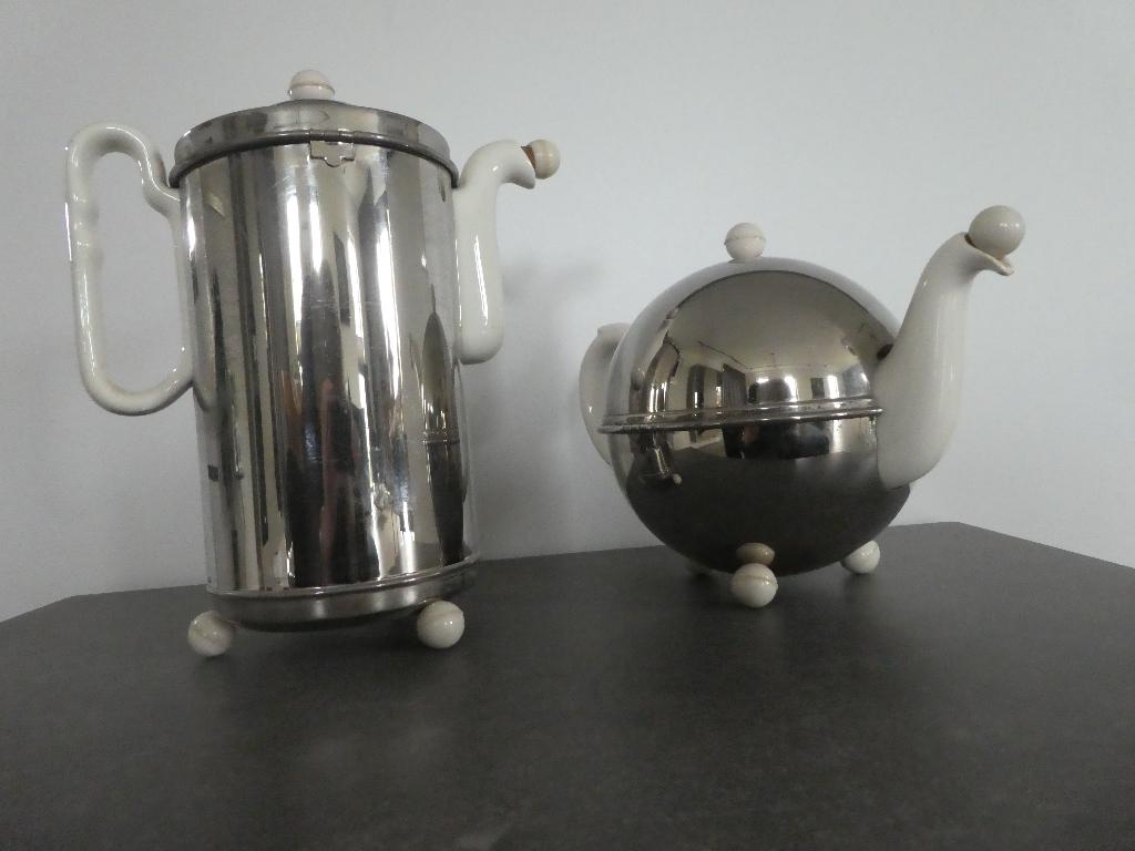 Bredemeijer Koffie- en Theepot, zilver, Antiek en Kunst, Ophalen of Verzenden