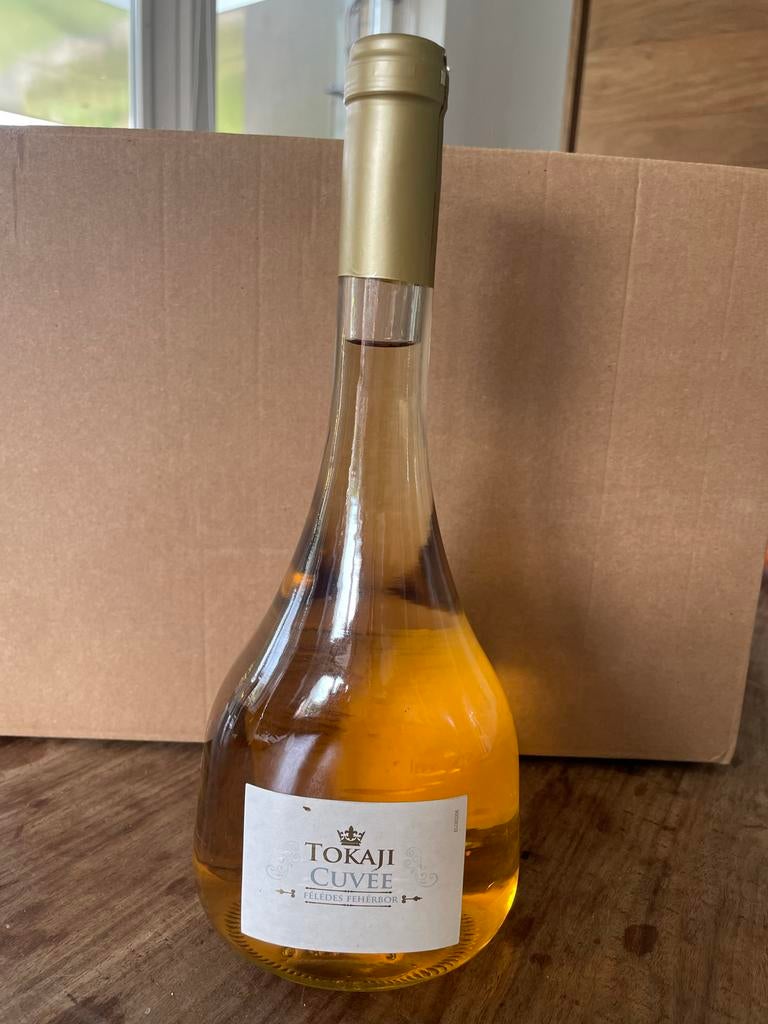 Tokaji Cuvée Félédes Fehérbor - Zoete Hongaarse Witte Wijn, Ophalen of Verzenden, Nieuw, Overige gebieden, Witte wijn