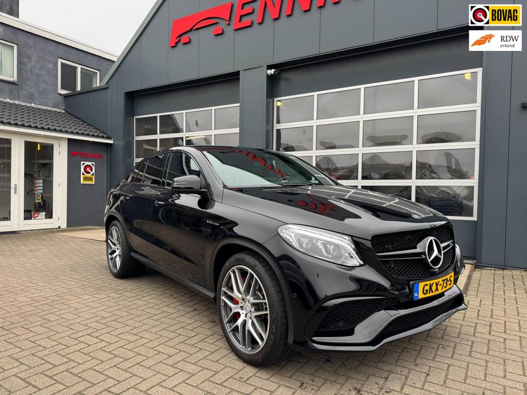 Mercedes-Benz GLE-klasse Coupé AMG 63 S 4MATIC / Pano / Top, Auto's, Mercedes-Benz, 5461 cc, Zwart, Leder, Bedrijf
