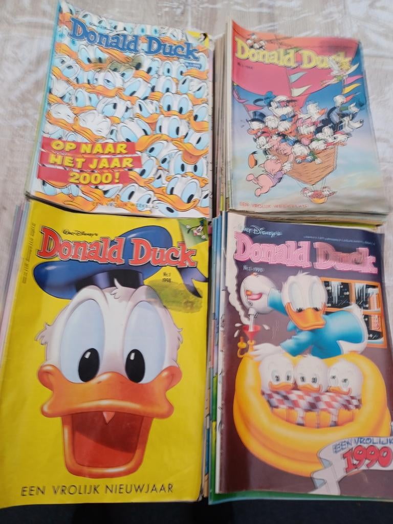 Donald duck jaargangen, Ophalen of Verzenden, Gelezen