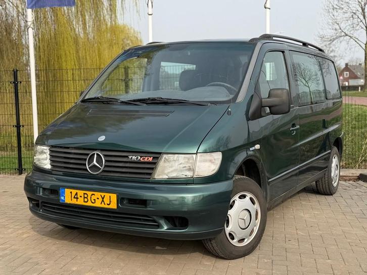 Mercedes-Benz Vito 110 CDI DC grijs kenteken APK 01-2027, Auto's, Bestelauto's, Bedrijf, Te koop, ABS, Airconditioning, Centrale vergrendeling