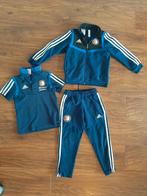 Adidas Feyenoord trainingspak mt. 116, Ophalen of Verzenden, Zo goed als nieuw, Jongen of Meisje