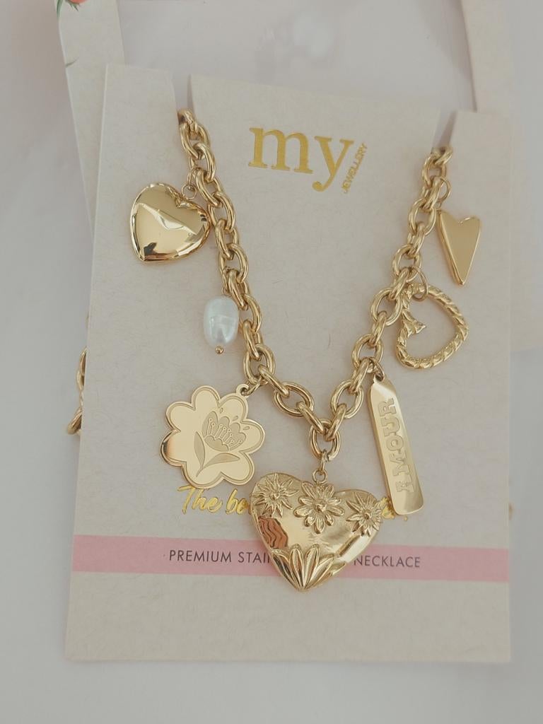 My jewellery ketting, Verzenden, Nieuw, Goud, Overige materialen