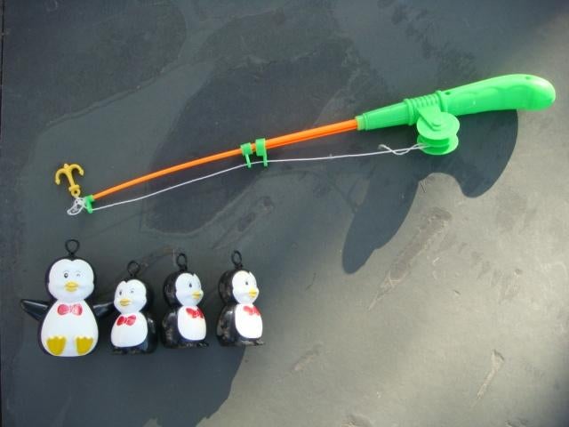 Hengelspel pinguins, Ophalen of Verzenden, Gebruikt