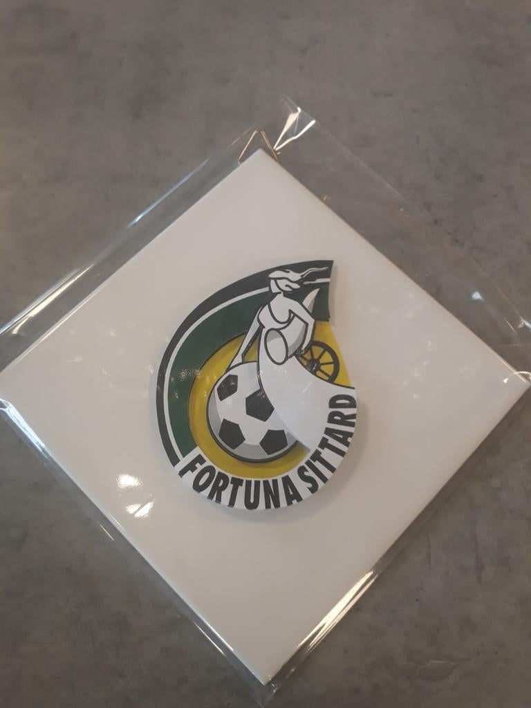 Fortuna Sittard tegel, Ophalen of Verzenden, Nieuw, Overige binnenlandse clubs, Overige typen