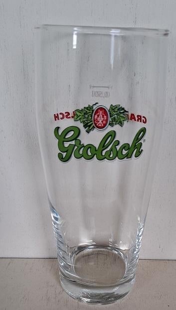Grolsch Bierglas type Prins 0,50L met logo 7 Grand.O.Grolsch, Ophalen of Verzenden, Zo goed als nieuw, Glas of Glazen, Grolsch